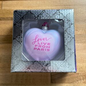 Taylor Swift Lover Live from Paris Official Heart Christmas Ornament 8385310020